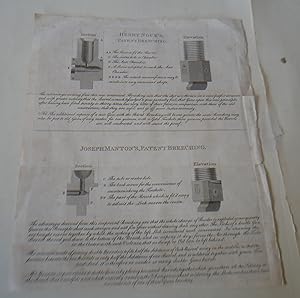 Seller image for Engraved Sheet showing "Henry Nocks, Patent Breeching" and "Joseph Mantons, Patent Breeching" for sale by Hereward Books