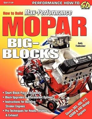 Bild des Verkufers fr How to Build Max-Performance Mopar Big-Blocks (Paperback) zum Verkauf von Grand Eagle Retail