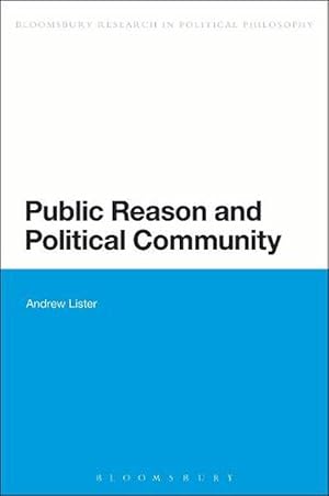 Immagine del venditore per Public Reason and Political Community (Paperback) venduto da Grand Eagle Retail