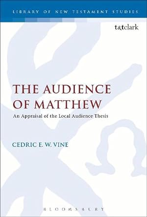 Imagen del vendedor de The Audience of Matthew (Paperback) a la venta por Grand Eagle Retail