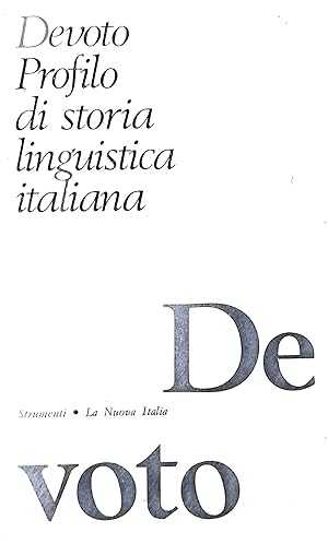 Profilo di storia linguistica italiana