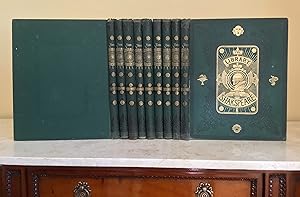 Imagen del vendedor de The Illustrated Library Shakspeare (Shakspere, Shakespere, Shakespeare) | Notes, Critical and Explanatory (3 Volumes in 9 Complete) Part 1: Tempest; Two Gentlemen of Verona; The Merry Wives of Windsor; Twelfth Night; Measure for Measure; Much Ado About Nothing | Part 2: The Taming of the Shrew; The Comedy of Errors; The Merchant of Venice; A Midsummer Night's Dream; Love's Labour's Lost; As You Like It | Part 3: As You Like It (continued); The Winter's tale; All's Well That Ends Well; Macbeth; Troilus and Cressida; Timon of Athens | Part 4: Timon of Athens (continued); Hamlet; Cymbeline; Romeo and Juliet; King Lear | Part 5: King Lear (continued); Othello; Coriolanus; Julius Caesar; Antony and Cleopatra | Part 6: King John; King Richard II; King Henry IV; Henry V | Part 7: Henry V (continued); King Henry VI; King Richard III; King Henry VIII | Part 8: King Henry VIII (continued); Titus Andronicus; Pericles; Poems | Part 9: Notes, Critical and Explanatory by Samuel Neil (3 Volumes in 9 a la venta por Little Stour Books PBFA Member