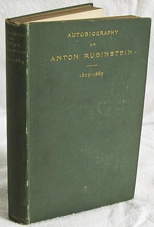 Imagen del vendedor de Autobiography of Anton Rubinstein a la venta por The BookChase