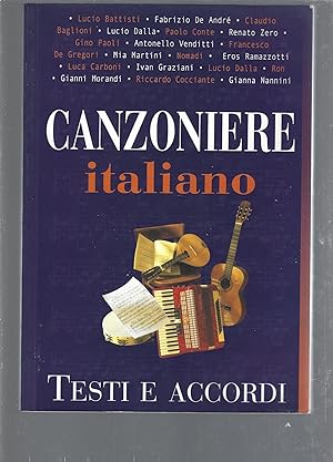 Canzoniere italiano. Testi e accordi