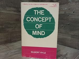 Seller image for The Concept of Mind for sale by Archives Books inc.