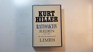 Seller image for Ratioaktiv - Reden 1914-1964. Ein Buch der Rechenschaft. for sale by Gebrauchtbcherlogistik  H.J. Lauterbach