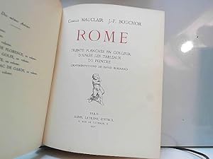 Bild des Verkufers fr Rome zum Verkauf von JLG_livres anciens et modernes