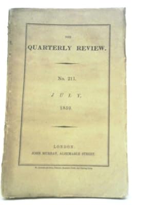 Seller image for Quarterly Literary Advertiser, No. 211, July 1859 for sale by World of Rare Books