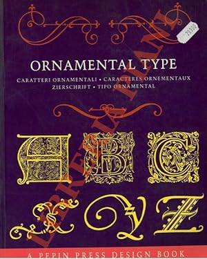 Ornamental type. Caratteri ornamentali. Caractères ornamentaux. Zierschrift. Tipo ornamental.