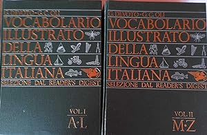 Seller image for Vocabolario illustrato della lingua italiana. Volume I A-L. Volume II M.Z for sale by librisaggi
