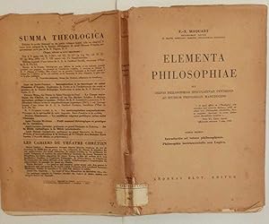 Elementa philosophiae. Tomus 1.