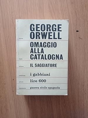 Immagine del venditore per Omaggio alla Catalogna venduto da librisaggi