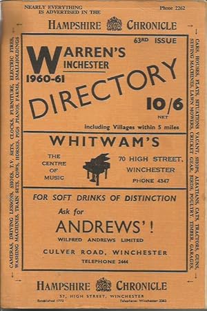 Warren's WINCHESTER Directory, 1960-61 (63rd Issue)