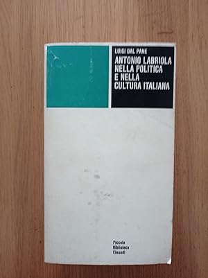 Antonio Labriola nella politica e nella cultura italiana