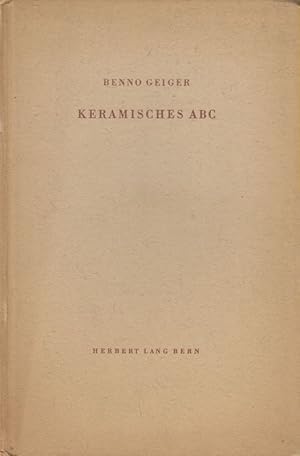 Seller image for Keramisches ABC. for sale by Brbel Hoffmann