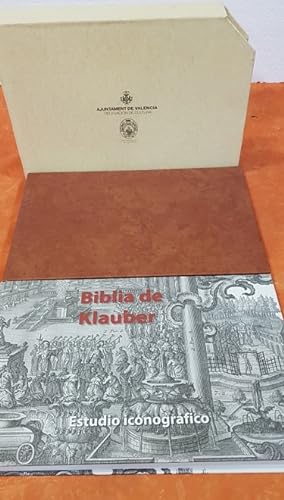 Seller image for BIBLIA DE KLAUBER, 1748. Facsmil y Estudio iconogrfico. (2 tomos en estuche) for sale by Librera DANTE
