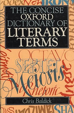 Seller image for Concise Oxford Dictionary of Literary Terms for sale by A Cappella Books, Inc.