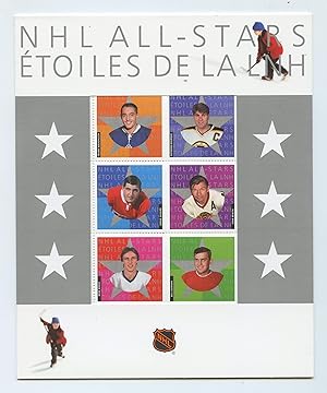 Imagen del vendedor de NHL All-Stars; toiles de la LNH (souvenir stamps) a la venta por Attic Books (ABAC, ILAB)