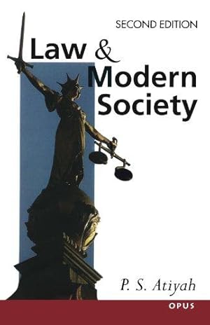 Seller image for Law and Modern Society (OPUS) for sale by WeBuyBooks