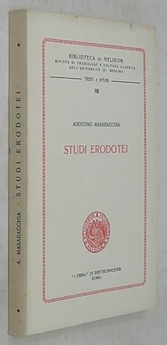 Bild des Verkufers fr Studi Erodotei (Biblioteca di Helikon, Testi e Studi 10) zum Verkauf von Powell's Bookstores Chicago, ABAA
