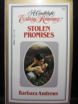 Imagen del vendedor de STOLEN PROMISES (Candlelight Ecstasy Romance #111) a la venta por The Book Abyss