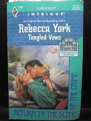 Seller image for TANGLED VOWS [43 Light Street] - (Harlequin Intrigue #289) for sale by The Book Abyss