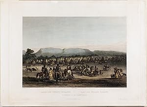 Encampment of the Piekann Indians (Tab. 43)