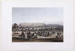 Encampment of the Piekann Indians (State 1)