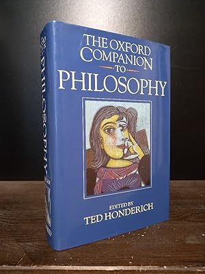 Bild des Verkufers fr The Oxford Companion to Philosophy. Edited by Ted Honderich. zum Verkauf von Antiquariat Kretzer