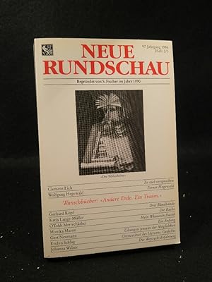 Bild des Verkufers fr Neue Rundschau 97. Jahrgang 1986 / Heft 2 / 3 zum Verkauf von ANTIQUARIAT Franke BRUDDENBOOKS
