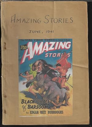 Seller image for AMAZING Stories: June 1941 ("Black Pirates of Barsoom") for sale by Books from the Crypt