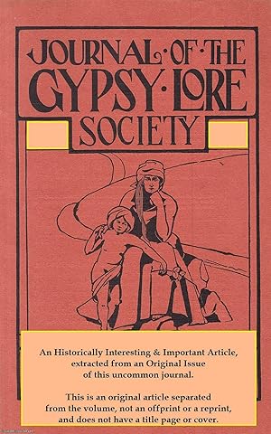 Image du vendeur pour Rosie Griffiths, a Romani Chai: Studies of British and Foreign Gypsies. An uncommon original article from the Journal of the Gypsy Lore Society, 1952. mis en vente par Cosmo Books