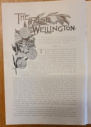 The Rise of Wellington: Complete in 4 parts from Pall Mall Magazine