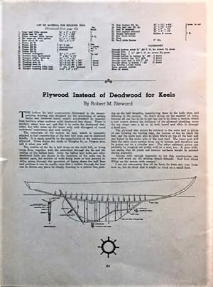 Image du vendeur pour Plywood- The Modern Boat Building Material mis en vente par Alplaus Books