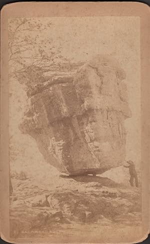 Bild des Verkufers fr Vintage Photograph of "Balanced Rock" From U.S. Signal Station Summit of Pike's Peak, Colorado zum Verkauf von Americana Books, ABAA