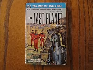 Bild des Verkufers fr Ace Paperback Double: The Last Planet (aka Star Rangers) DOS A Man Obsessed (later expanded into The Mercy Men) zum Verkauf von Clarkean Books