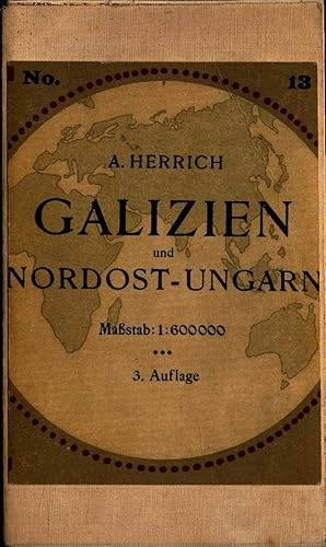 Bild des Verkufers fr Galizien und Nordost-Ungarn 1 : 600 000 zum Verkauf von avelibro OHG