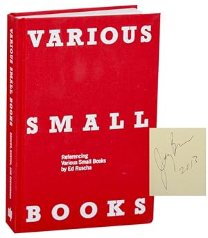 Immagine del venditore per Various Small Books: Referencing Various Small Books by Ed Ruscha venduto da Jeff Hirsch Books, ABAA