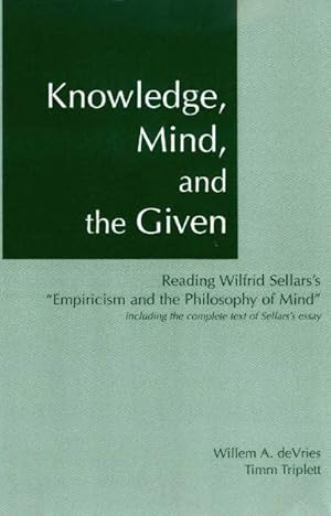 Seller image for Knowledge, Mind & the Given for sale by moluna