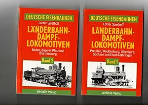 Seller image for Lothar Spielhoff, Länderbahn-Dampflokomotiven Bd. 1 + 2 / Deutsche Eisenbahnen for sale by sonntago DE