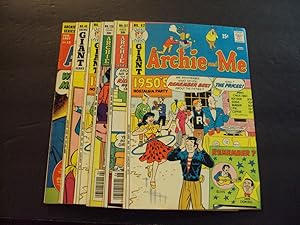 5 Iss Archie And Me #13,48,62,126-127 Bronze Age Archie Comics