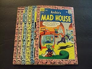 6 Iss Archie's Mad House #43,47,49-50,53,58 Silver Age Archie Comics