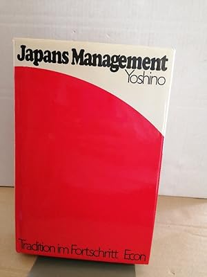Immagine del venditore per M. Y. Yoshino: Japans Management - Tradition im Fortschritt venduto da Buchhandlung Loken-Books