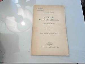 Seller image for La somme du grand vhicule d'asanga; Tome I fasc. chap I et II for sale by JLG_livres anciens et modernes