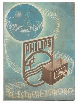 Receptor PHILIPS. El Estuche Sonoro. 1944