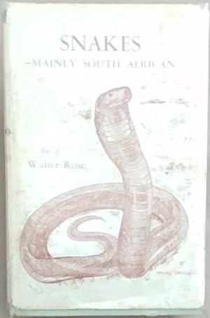 SNAKES: Mainly South African