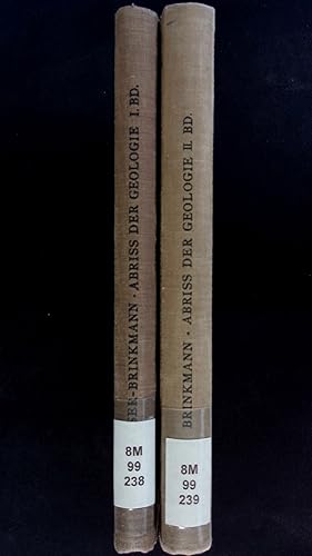 Bild des Verkufers fr Emanuel Kayser's Abriss der Geologie. Bd. I-II. zum Verkauf von Antiquariat Bookfarm