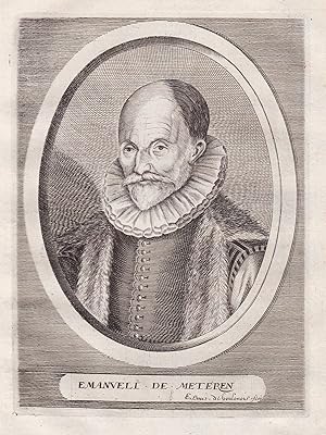 Seller image for Emanueli de Meteren" - Emanuel van Meteren (1535- 1612) historian Antwerpen Anvers London for sale by Antiquariat Steffen Vlkel GmbH