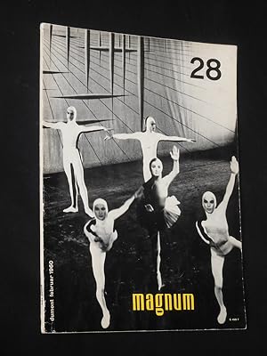 Bild des Verkufers fr Magnum. Zeitschrift fr das moderne Leben. Heft 28, Februar 1960. Das Ballett mu sich entscheiden zum Verkauf von Fast alles Theater! Antiquariat fr die darstellenden Knste