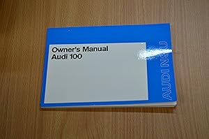 Immagine del venditore per Audi 100 Owner'S Manual - 1972 venduto da HALCYON BOOKS